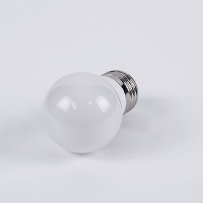 GloboStar LED Bulbs for Socket E27 and Shape G45 Cool White 600lm 1pcs