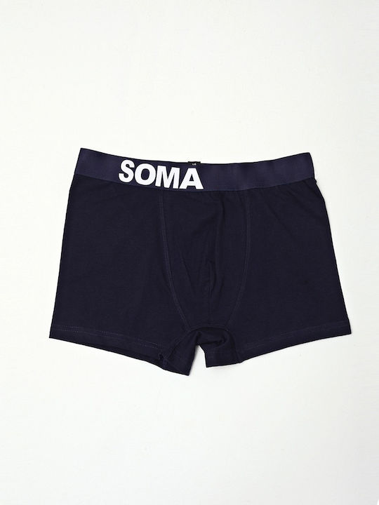 Wild Leaf Men's Boxers Blue/Black/Grey 3Pack