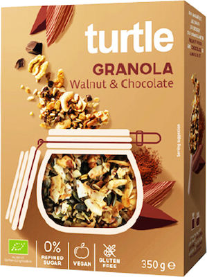 Turtle Better Breakfast Bio Granola de Ovăz Walnut & Chocolate 350gr 1buc