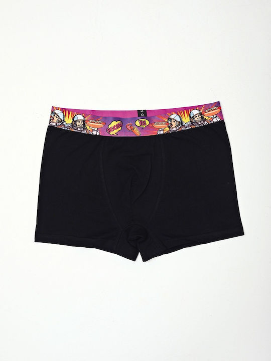 Hot Dog Ανδρικά Μποξεράκια Navy Blue/Black 3Pack