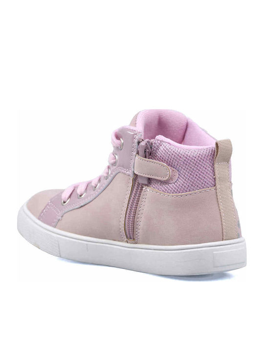Παιδικά Sneakers High Ροζ