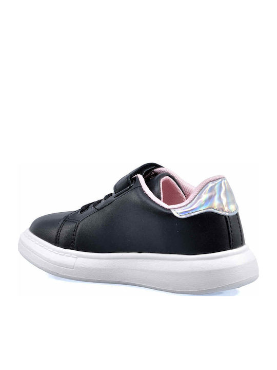 Παιδικά Sneakers με Σκρατς Μαύρα