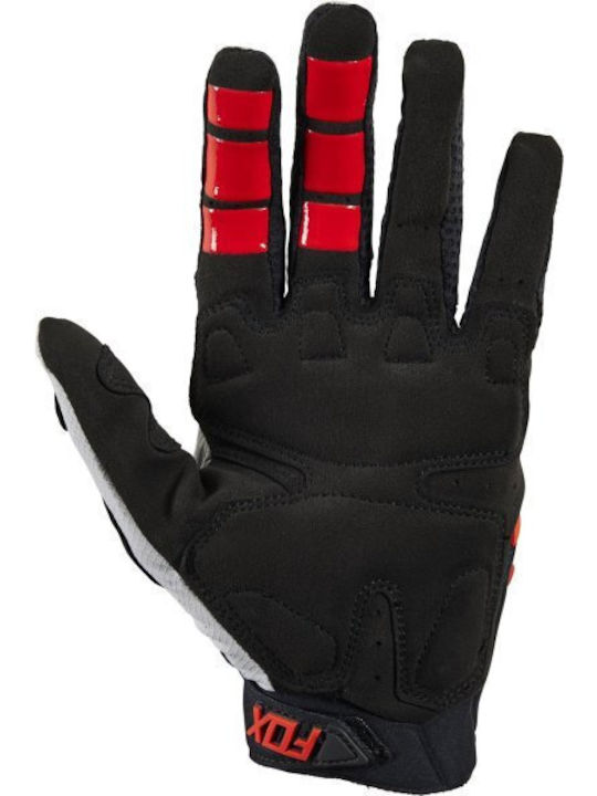 Fox Pawtector Summertime Μotocross Gloves Black/Grey/Red