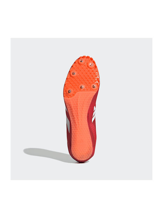 Sprintstar Sport Shoes Spikes Vivid Red / Cloud White / Solar Orange