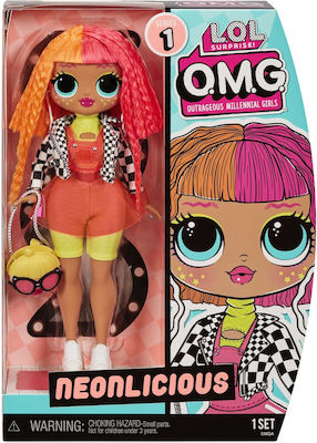 MGA Entertainment OMG Neonlicious Doll L.O.L Surprise 23cm.