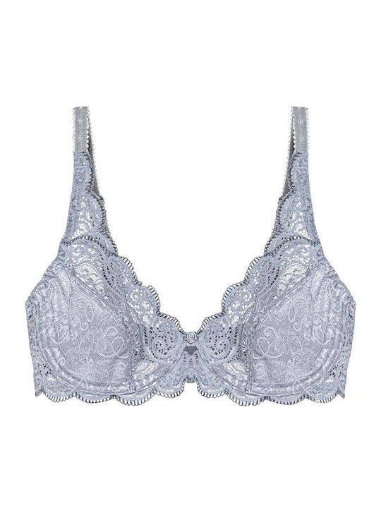 Amourette 300 W X Balconette Balconette Bra without Padding Underwire GREY DUST