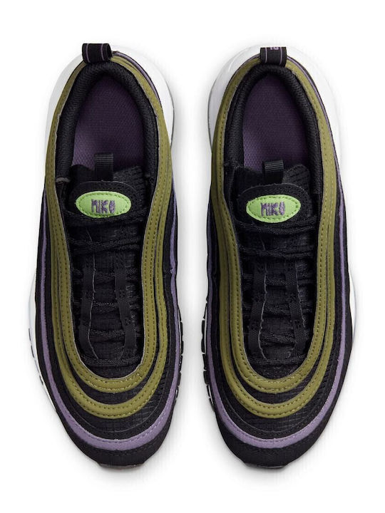 Air Max 97 Air Max 97 Детски маратонки Low Черно / Каньонско Лилаво / Живо Зелено / Елементарно Розово