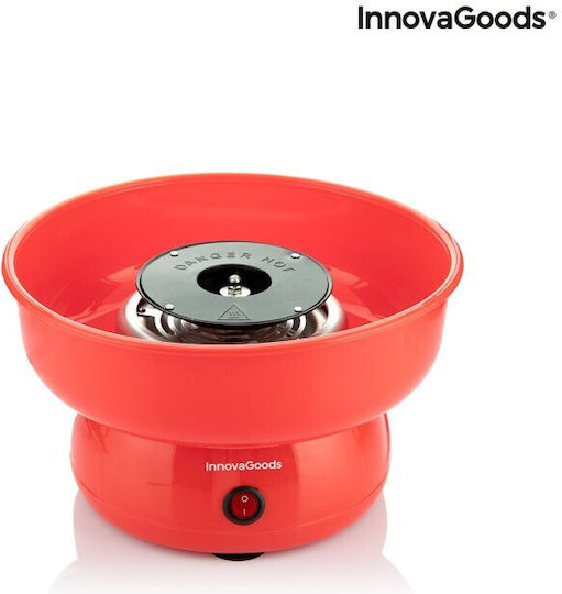 InnovaGoods Cantty Candy Floss Maker 25.5cm Red