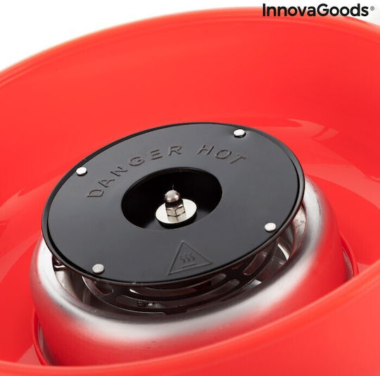 InnovaGoods Cantty Candy Floss Maker 25.5cm Red