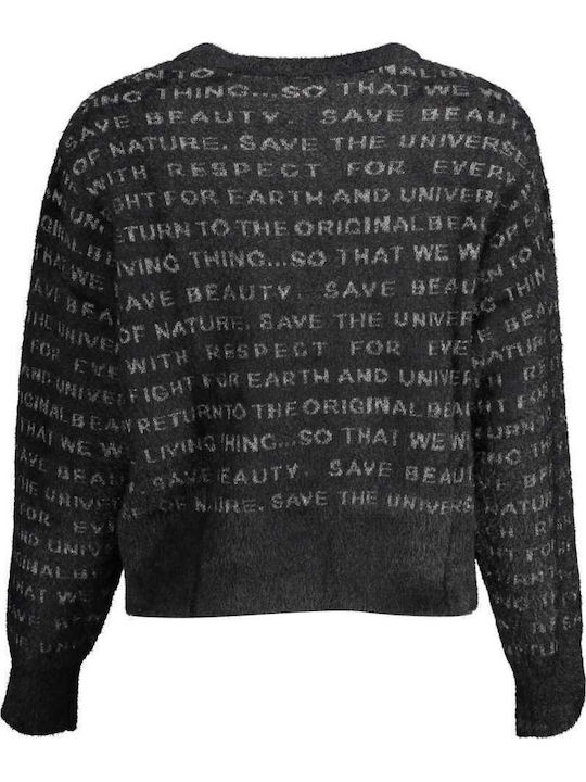 Women's Long Sleeve Sweater Black