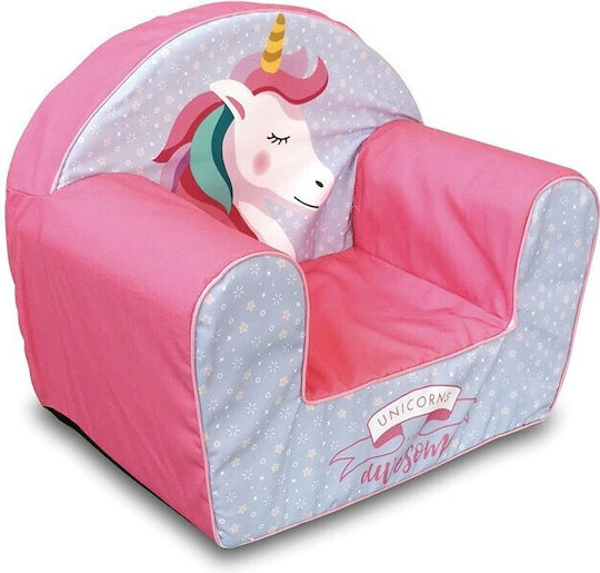 Kinderstuhl Einhorn Rosa 42x52x32cm