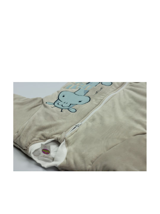 Tender Winter Schlafsack mit Füßen Giraffe 2.5 Tog Grey
