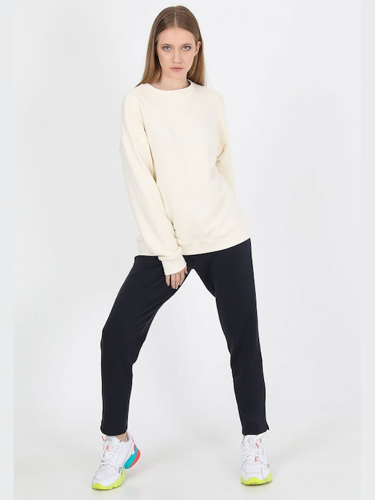 John Frank Women's Sweatshirt Ecru