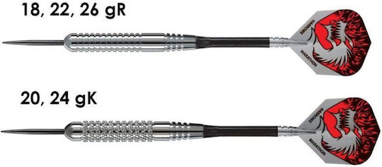 Harrows Silver Arrows Steeltip Darts