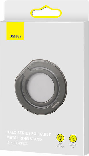 Baseus Halo Ring Holder Handy in Gray Farbe