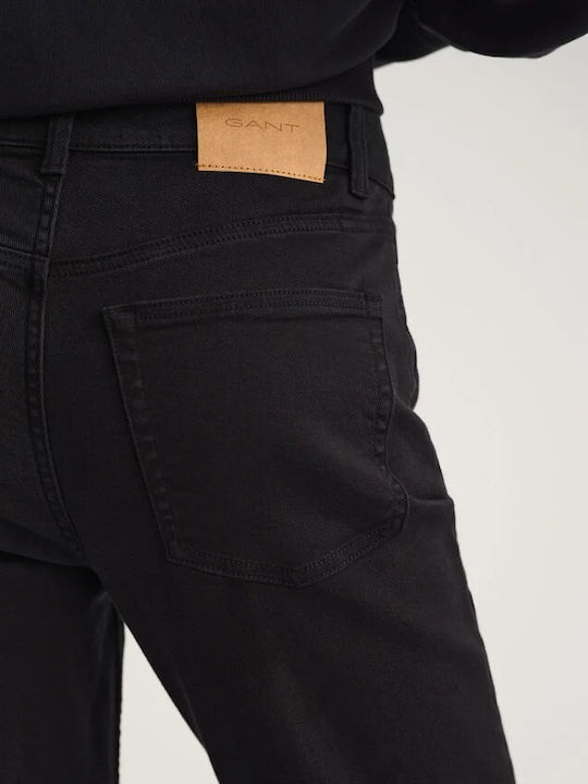 Γυναικείο Jean Παντελόνι Καμπάνα σε Slim Εφαρμογή Μαύρο