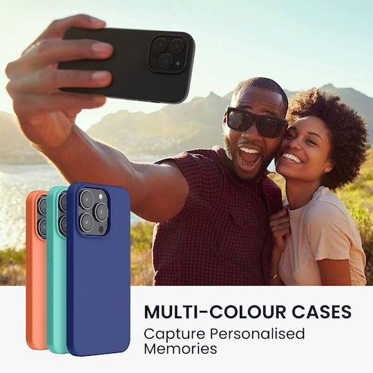 KWmobile Back Cover Σιλικόνης Μαύρο (iPhone 14 Pro)