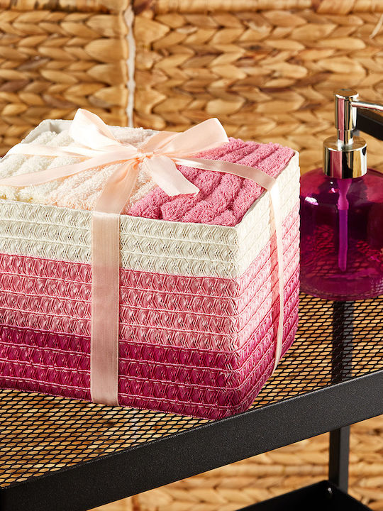 Whitegg Lavette LV04 30x30cm Fuchsia 12 pcs Weight 450gr/m²