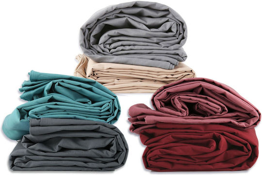 Nef-Nef Homeware Single 160x240 Basic 22 1104 Dusty petrol Nef-Nef Homeware Single 160x240 Basic 22 1104 Dusty petrol