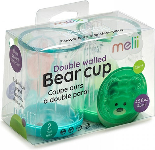 Melii Cănițe pentru copii din Plastic Multicolor 2buc 145ml pentru 12m+m+