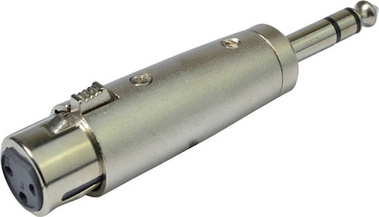 Cobra Μετατροπέας 6.3mm male σε XLR female Ασημί 1τμχ CKX-020