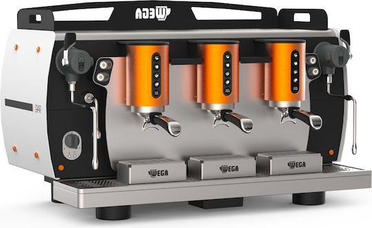 Wega WBAR EVD/3 Commercial Espresso Machine 3-Group W96.5xD63.4xH60cm