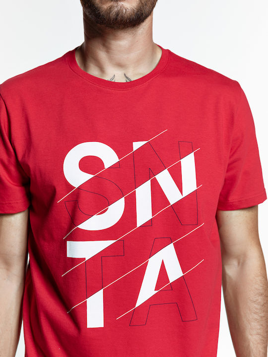 T-shirt Κόκκινο