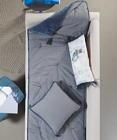 Kentia Μαξιλάρι Gerald Blue 50x50εκ. Kentia Μαξιλάρι Gerald Blue 50x50εκ.