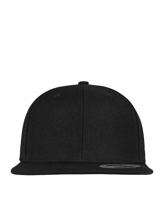 6089BS Jockey cu vizieră dreaptă Negru