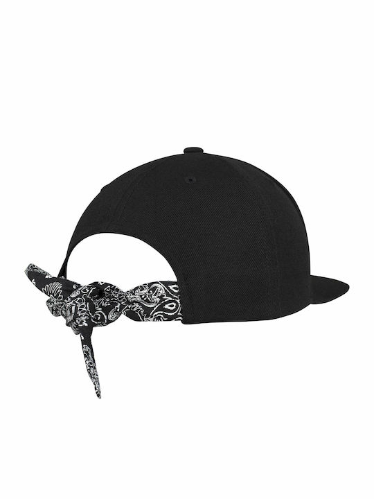6089BS Jockey cu vizieră dreaptă Negru