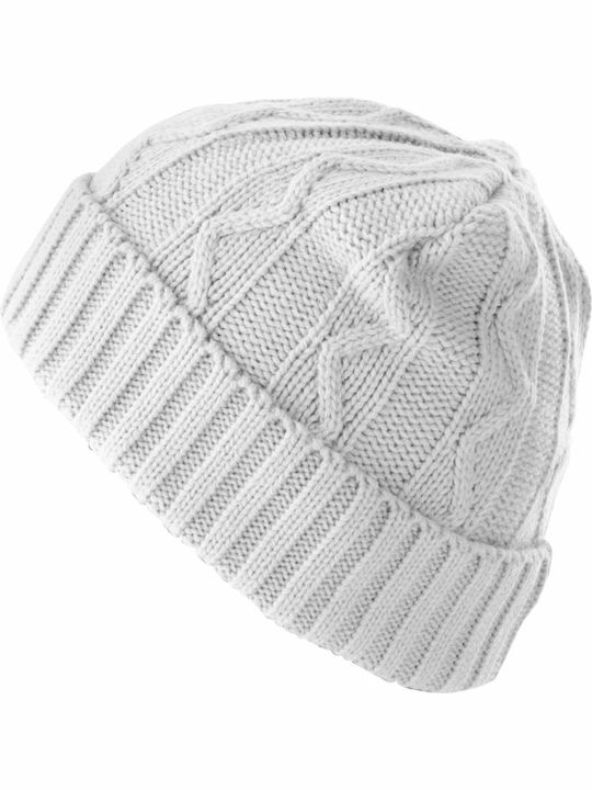 Beanie Männer Beanie Gestrickt in Weiß Farbe