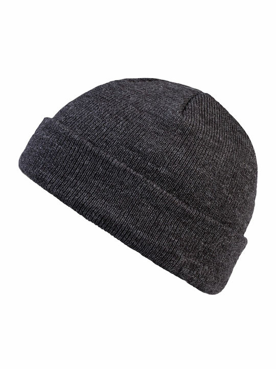 Ανδρικός Beanie Σκούφος Charcoal
