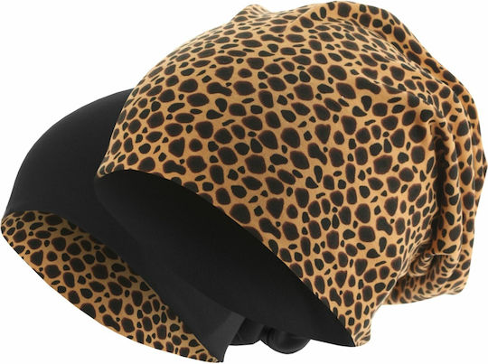 10479 Beanie Γυναικείος Σκούφος Cheetah / Black