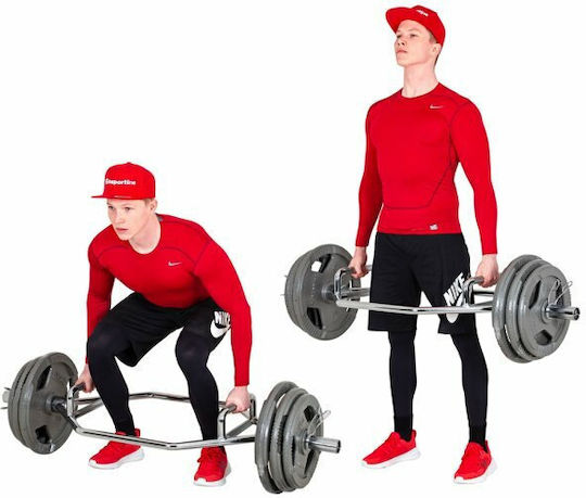 inSPORTline Kreuzheben Olympic Type Φ50 22kg Length 140cm with Collars
