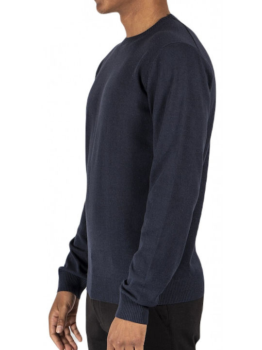 Marcus Men's Long Sleeve Sweater Indigo