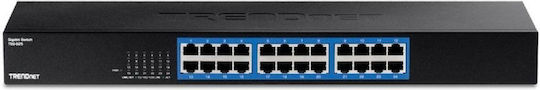 Trendnet TEG-S25 Negestionat L2 Switch cu 24 Porturi Gigabit (1Gbps) Ethernet