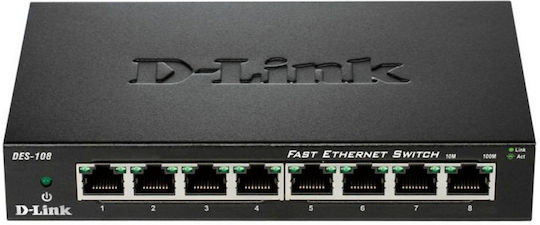Trendnet TEG-S83 Неуправляем L2 Switch с 8 Портове Гигабитови (1Gbps) Ethernet