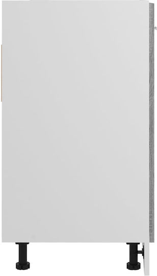 Dulap pentru Chiuvetă Gri 80x46x81.5buc