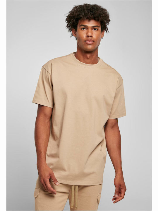 Urban Classics Men's Short Sleeve T-shirt Union Beige