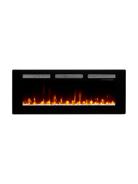 Dimplex Sierra Wall Mounted Electric Fireplace 1600W 152.4x49.5cm Black