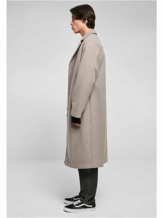 Herren Mantel Wolfgrey