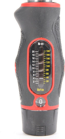 Norbar Δυναμόκλειδο Καρέ 1/4" Ροπής 4-20 Nm με Μήκος 23εκ.