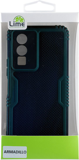 Lime Armadillo Camera Guard Back Cover Plastic Green (Vivo Y76 5G)