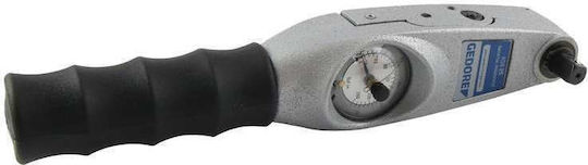 Torqueleader Δυναμόκλειδο Καρέ 1/4" Ροπής 1.6-8 Nm με Μήκος 24.4εκ.