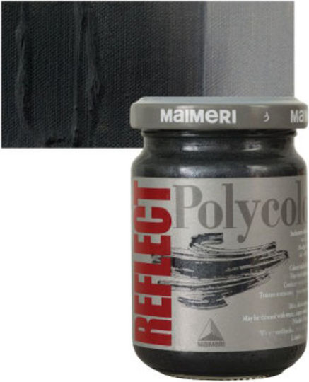 Maimeri Polycolor Reflect Set Culori Acrilice Pictură în culoarea Negru 140ml 1buc