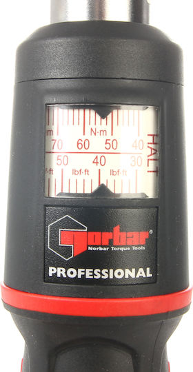 Norbar Δυναμόκλειδο Καρέ 1/2" Ροπής 40-200 Nm με Μήκος 47εκ.