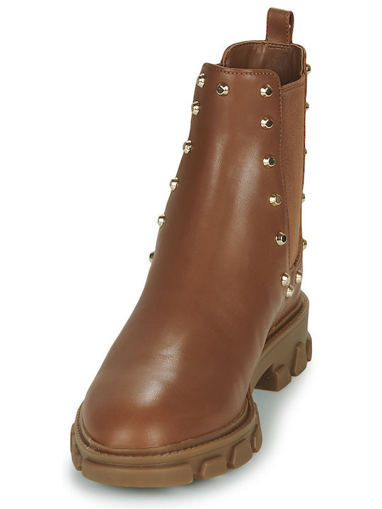 Bootie Δερμάτινα Γυναικεία Chelsea Μποτάκια Ταμπά