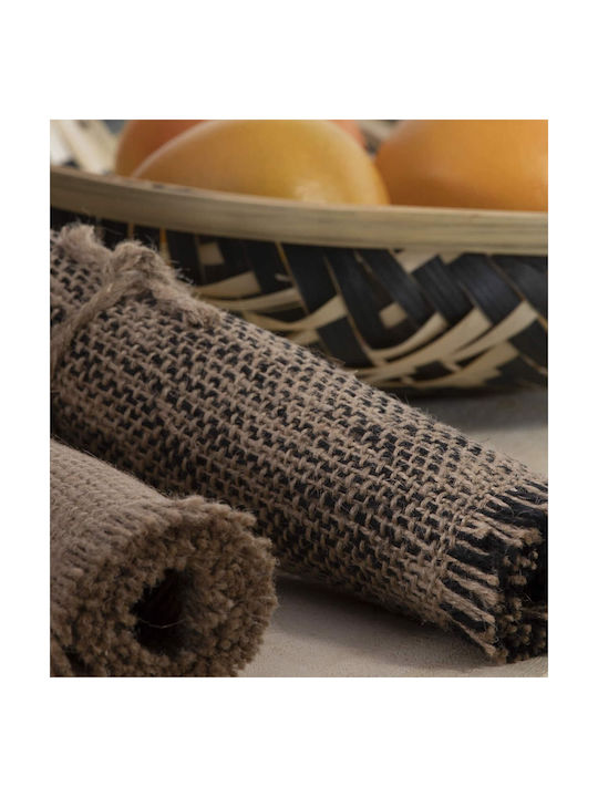 Nef-Nef Homeware Varis Σουπλά Ψάθινο Μπεζ 48x33cm 2τμχ