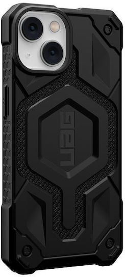 UAG Monarch Pro Magsafe Umschlag Rückseite Aramid Fiber 2mm Kevlar Black (iPhone 14 Plus)