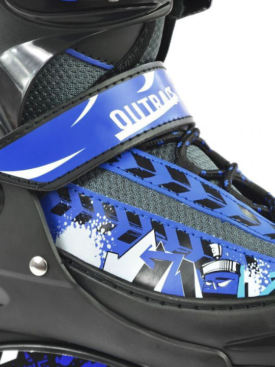 Inline Skates Outrace Inline Αυξομειούμενα Rollers Μπλε Ενηλίκων/Παιδικά
